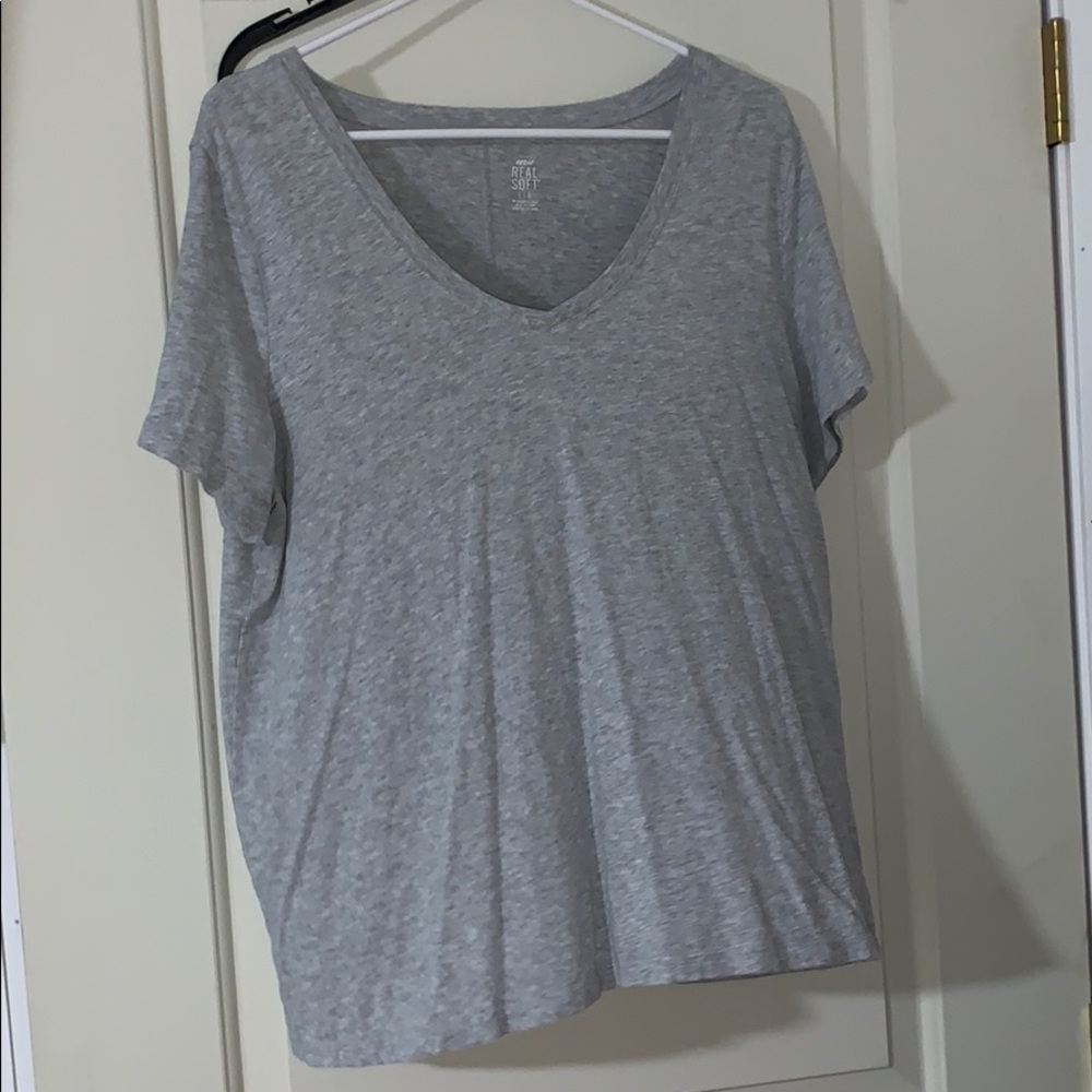 Aerie real soft v neck! Grey
